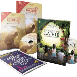 Coffret des films c'est quoi le bonheur pour vous ? et l'école de la vie